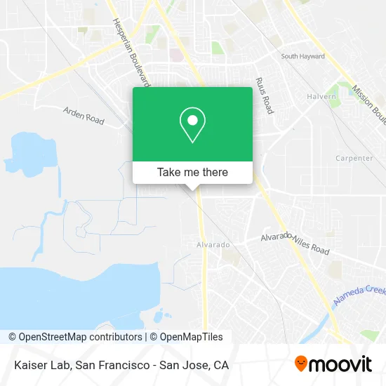 Kaiser Lab map