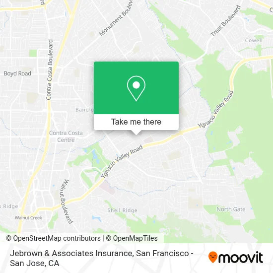 Jebrown & Associates Insurance map