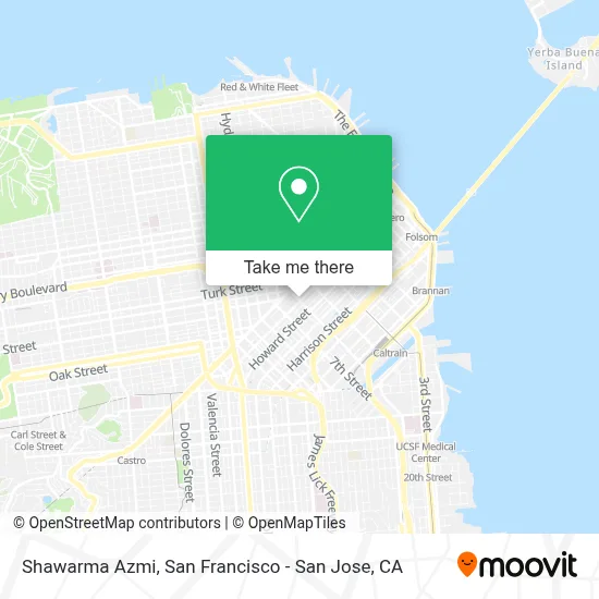 Shawarma Azmi map