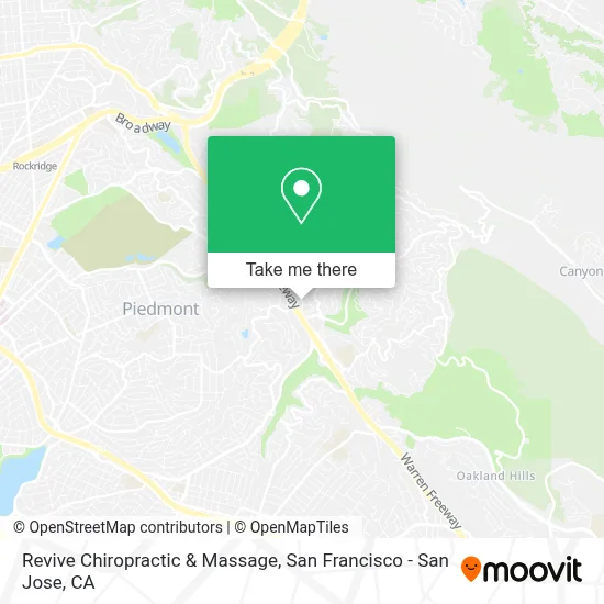 Revive Chiropractic & Massage map