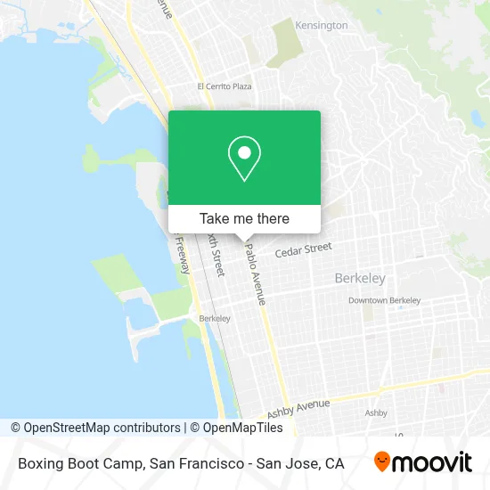 Boxing Boot Camp map