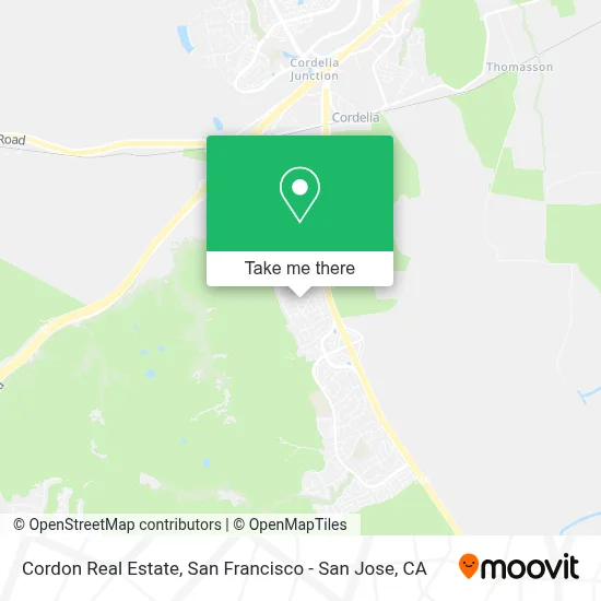 Cordon Real Estate map