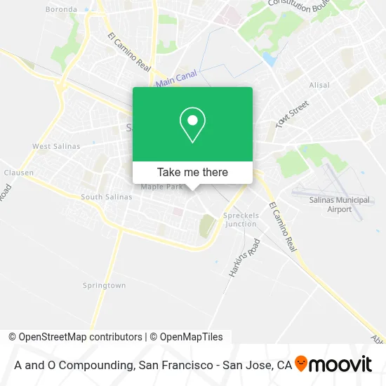 A and O Compounding map