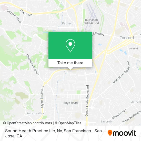 Sound Health Practice Llc, Nv map