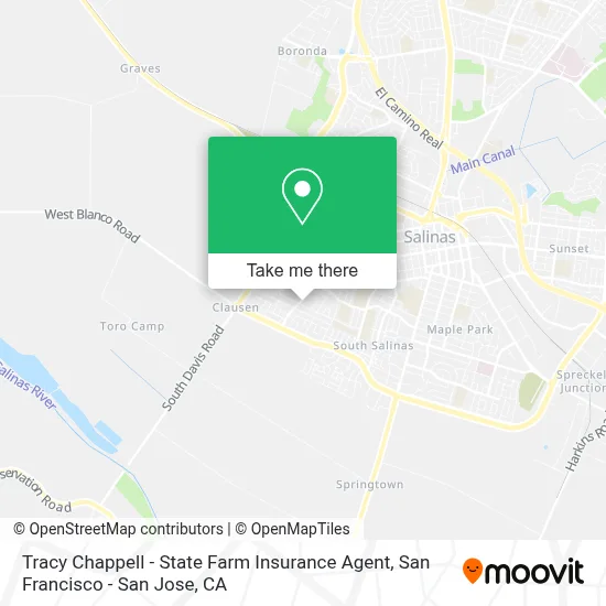 Tracy Chappell - State Farm Insurance Agent map