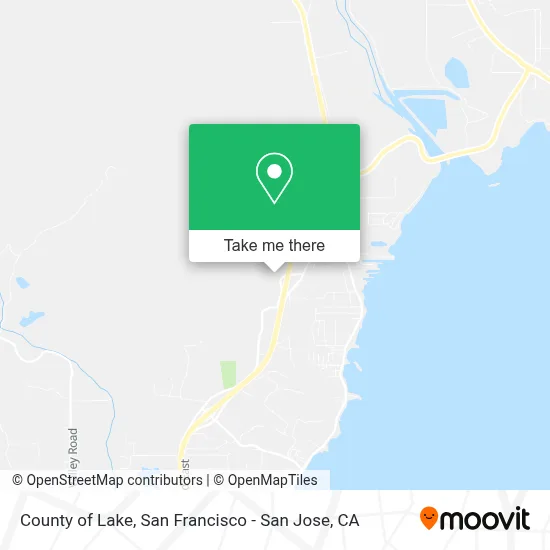 County of Lake map