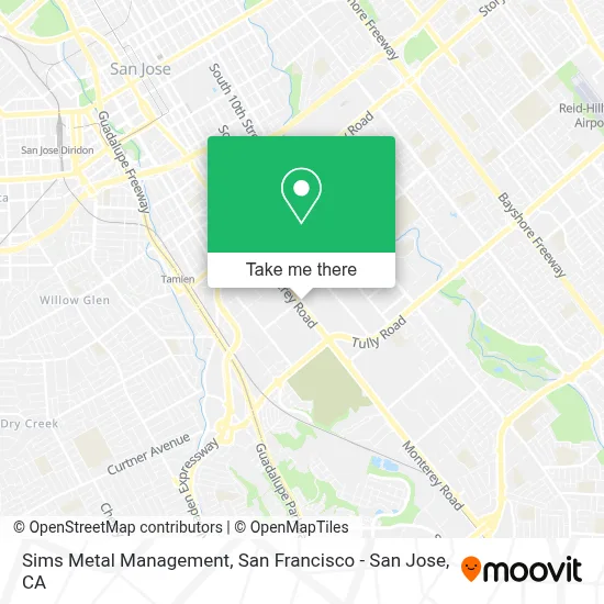Sims Metal Management map