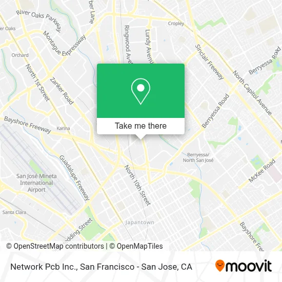 Network Pcb Inc. map