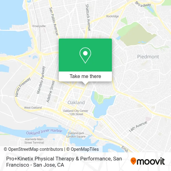 Pro+Kinetix Physical Therapy & Performance map