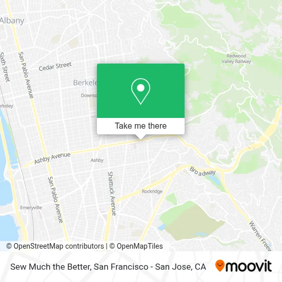 Sew Much the Better map