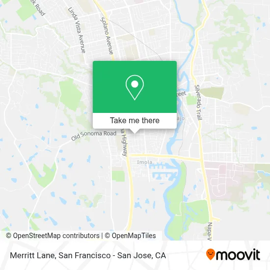 Merritt Lane map