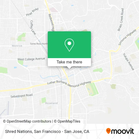 Shred Nations map