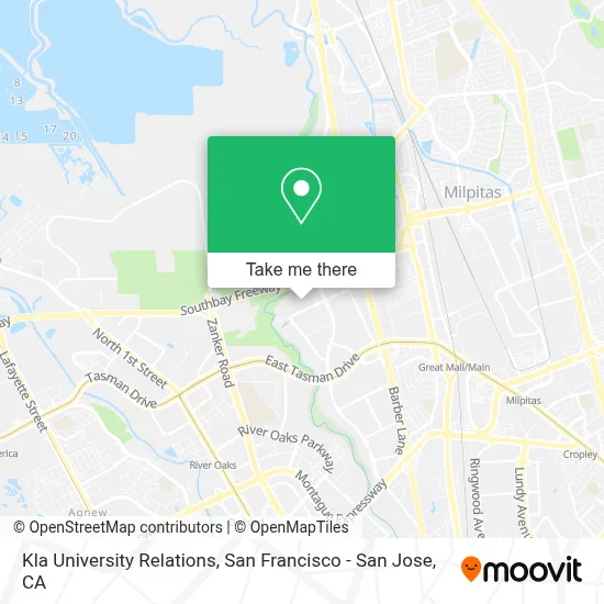 Kla University Relations map