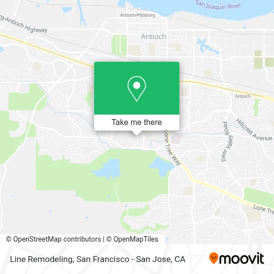 Line Remodeling map