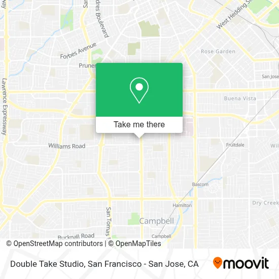 Double Take Studio map