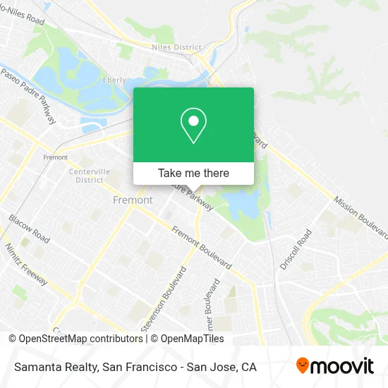 Samanta Realty map