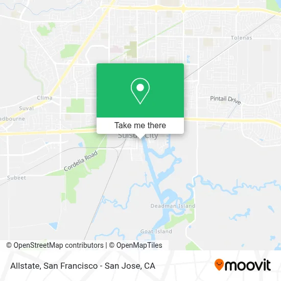 Allstate map