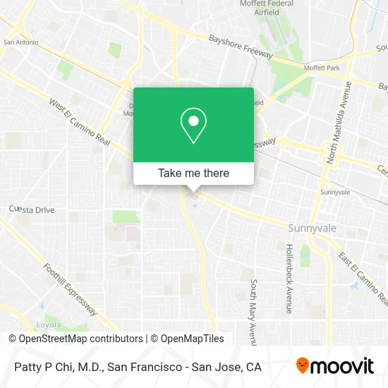 Patty P Chi, M.D. map