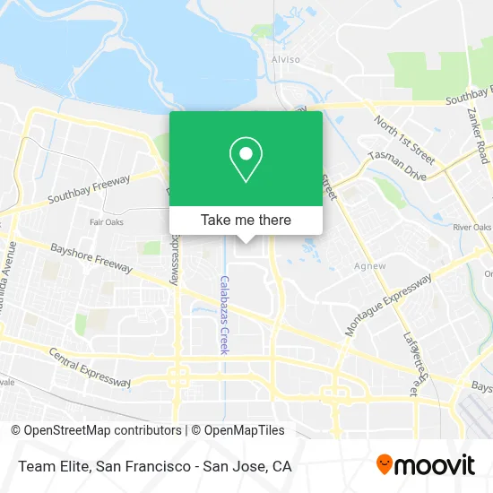 Team Elite map