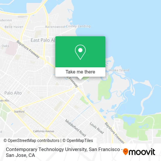 Contemporary Technology University map