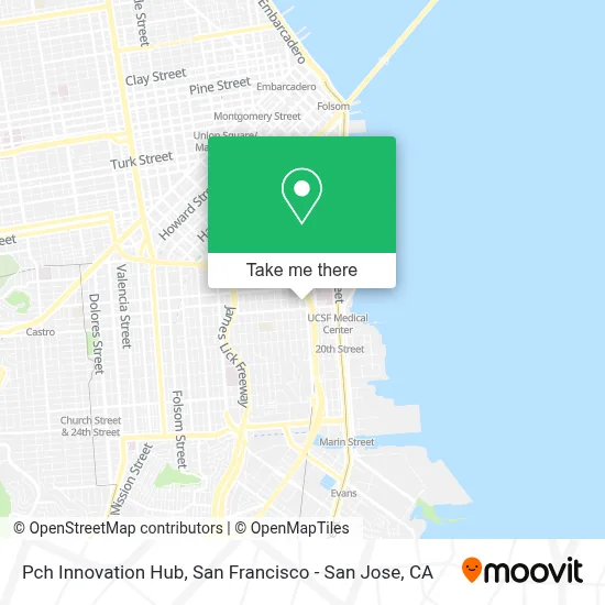Pch Innovation Hub map