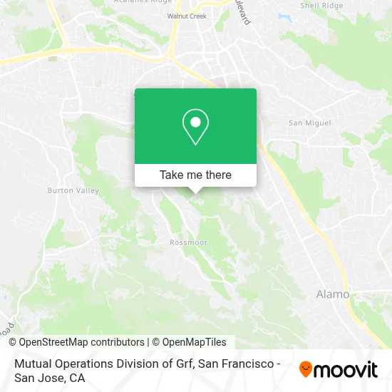 Mutual Operations Division of Grf map