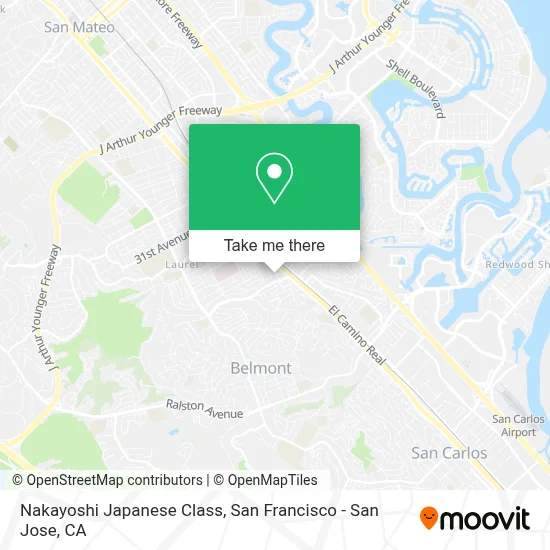 Nakayoshi Japanese Class map