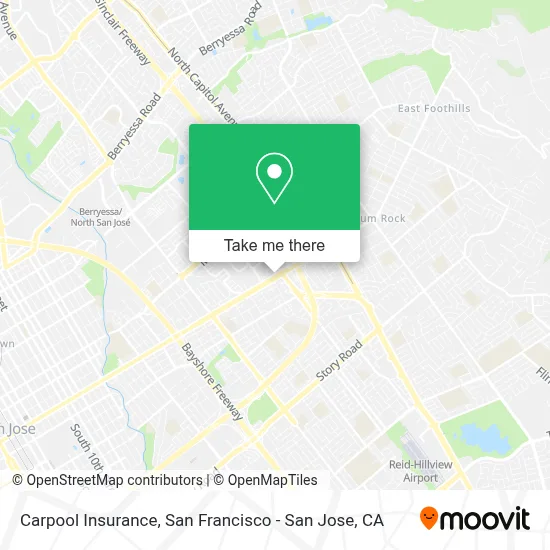 Carpool Insurance map