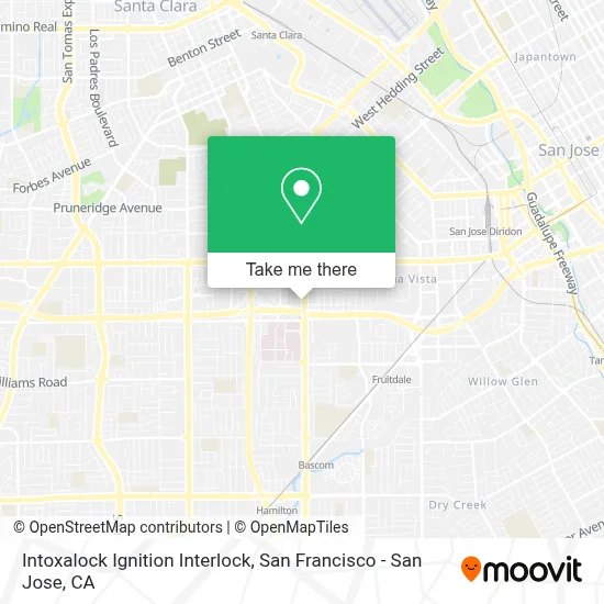 Intoxalock Ignition Interlock map
