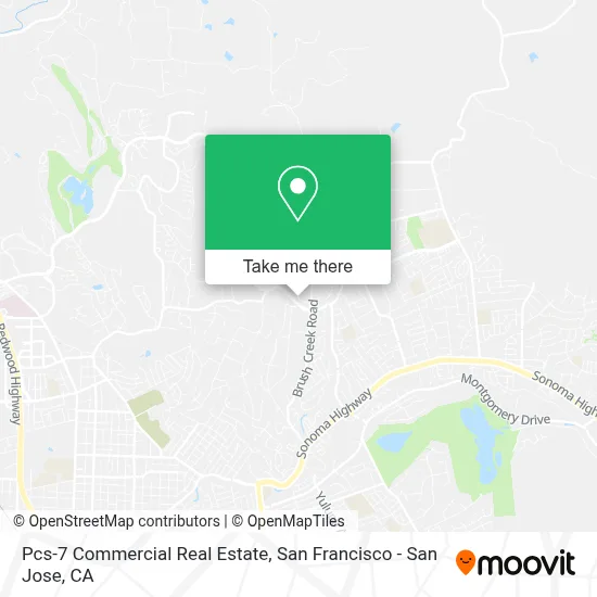 Pcs-7 Commercial Real Estate map