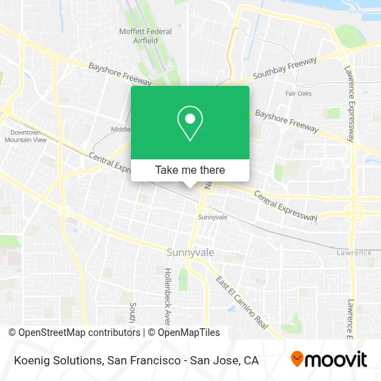 Koenig Solutions map