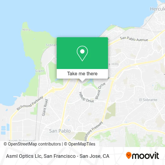Asml Optics Llc map