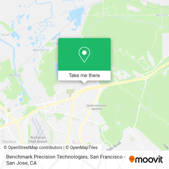 Benchmark Precision Technologies map
