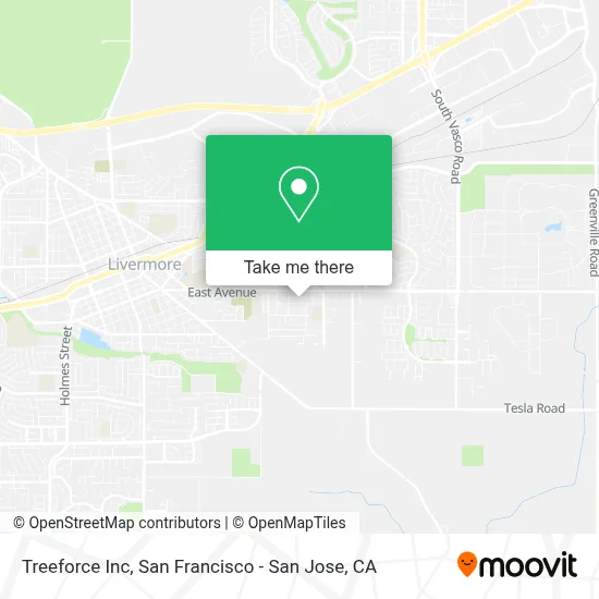 Treeforce Inc map