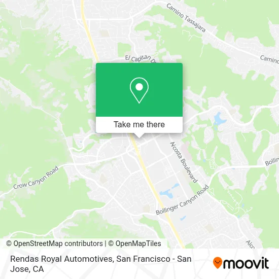 Rendas Royal Automotives map