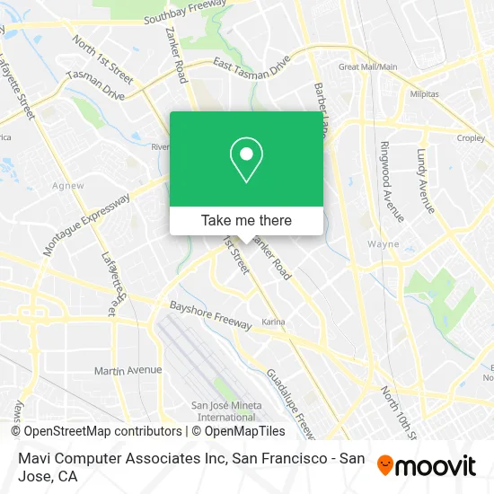 Mavi Computer Associates Inc map