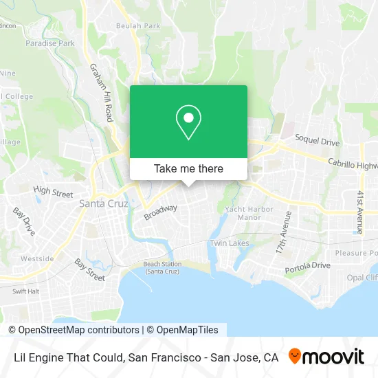 Lil Engine That Could map