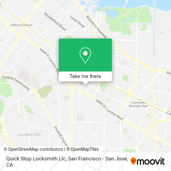 Quick Stop Locksmith Llc map