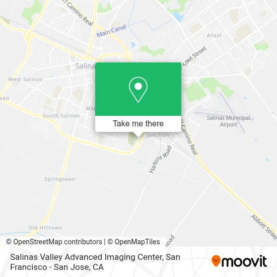 Salinas Valley Advanced Imaging Center map