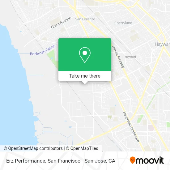 Erz Performance map