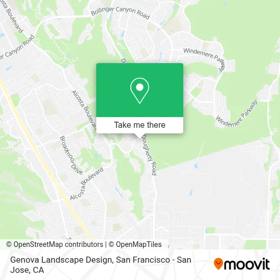 Genova Landscape Design map