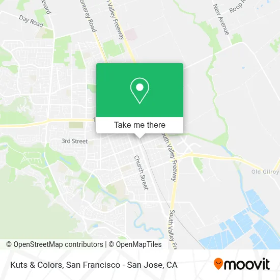 Kuts & Colors map