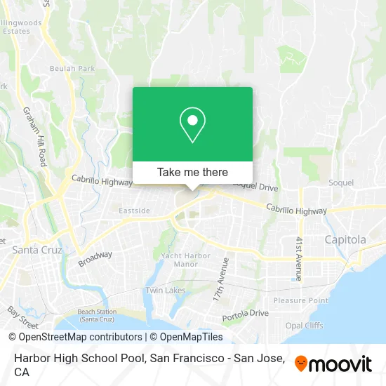 Harbor High School Pool map