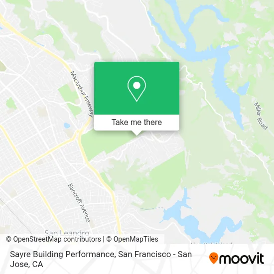 Sayre Building Performance map