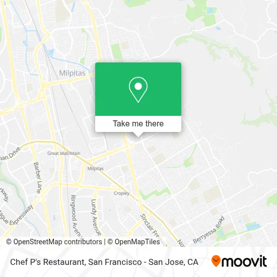 Chef P's Restaurant map