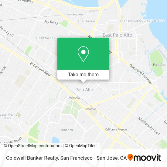 Coldwell Banker Realty map