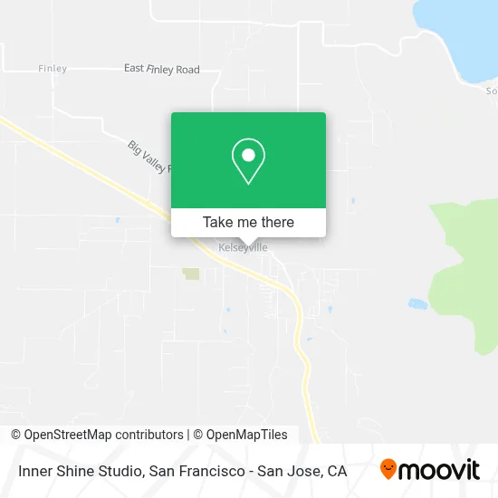 Inner Shine Studio map