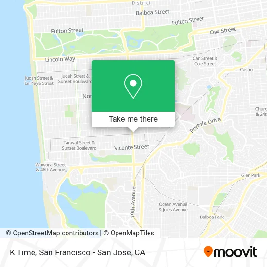 K Time map