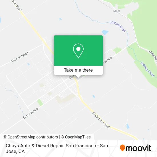 Chuys Auto & Diesel Repair map