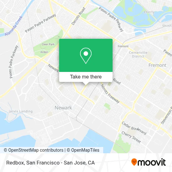 Redbox map